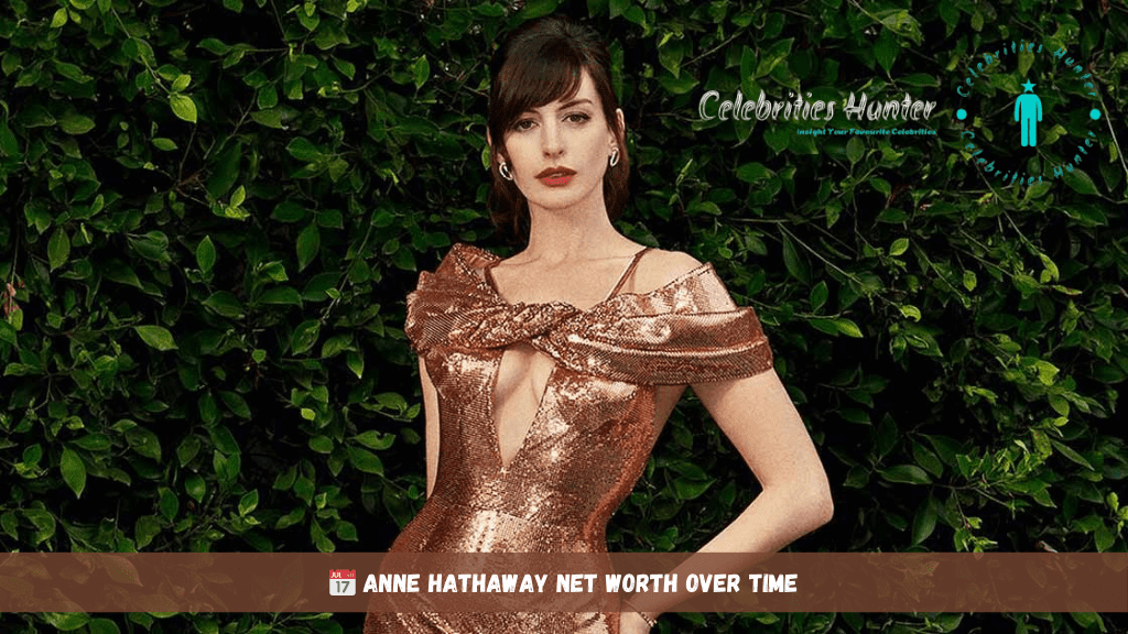 Anne Hathaway Net Worth Over Time