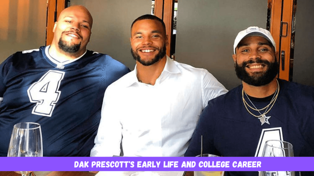 Dak Prescott's Early Life And College Career