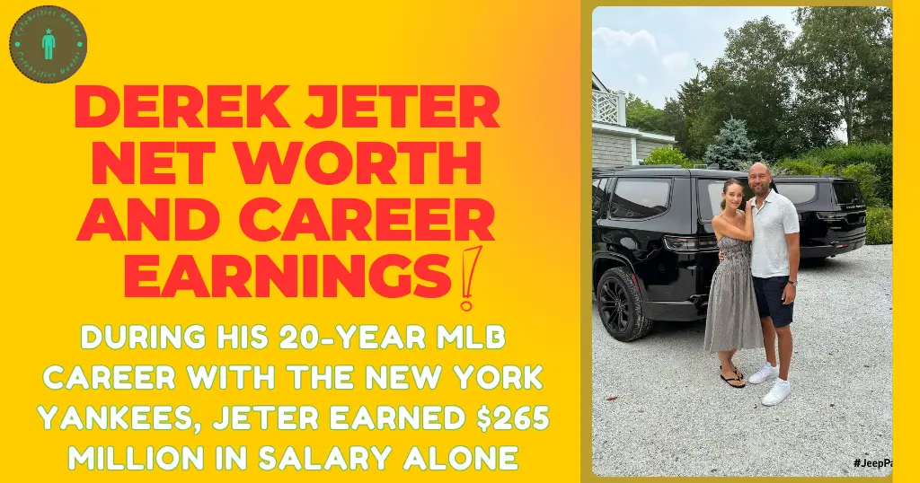 Derek Jeter Net Worth 2024: $200M Legacy | How the Yankees Icon Built His Wealth On and Off the Field