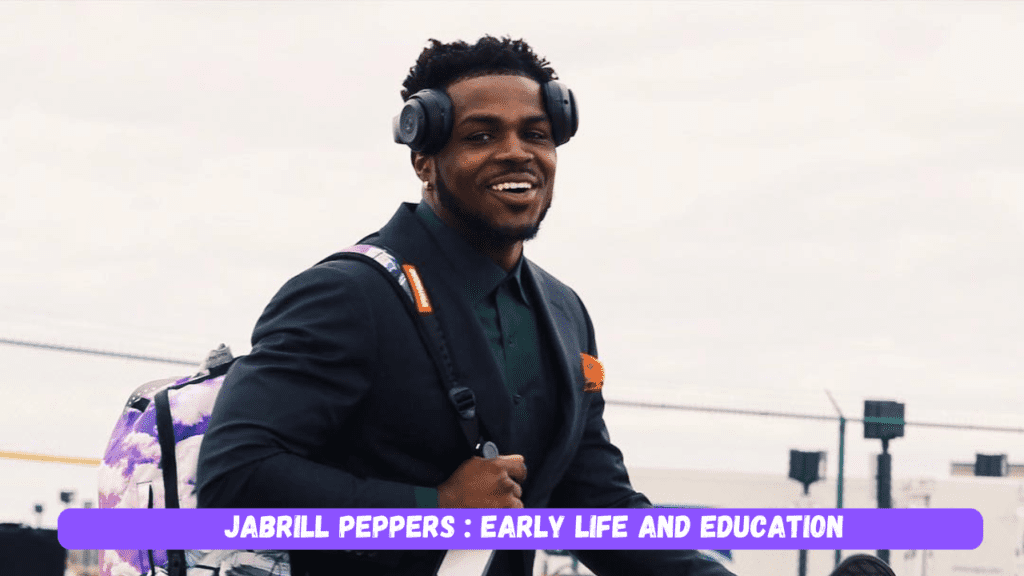 Jabrill Peppers : Early Life and Education