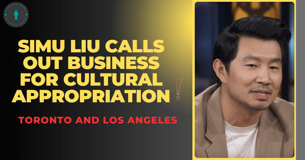 Simu Liu Calls Out Business For Cultural Appropriation